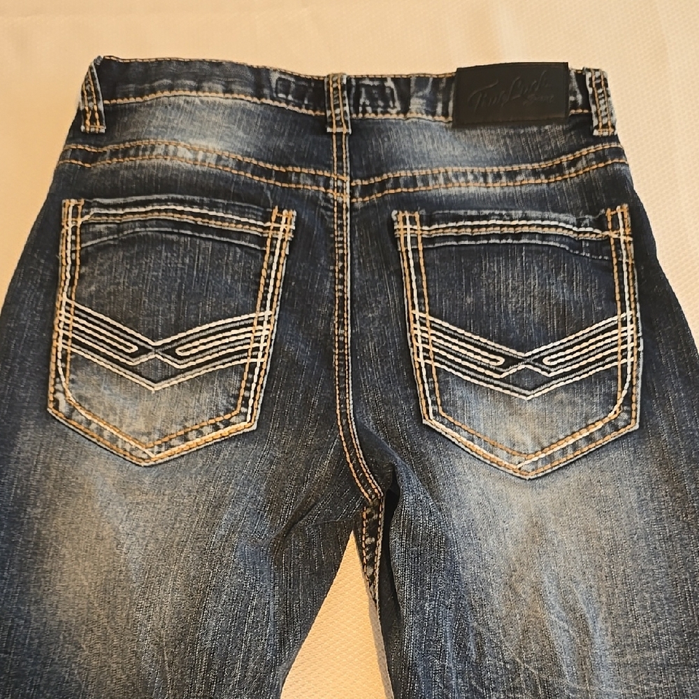 True Luck Men's Blue Jeans